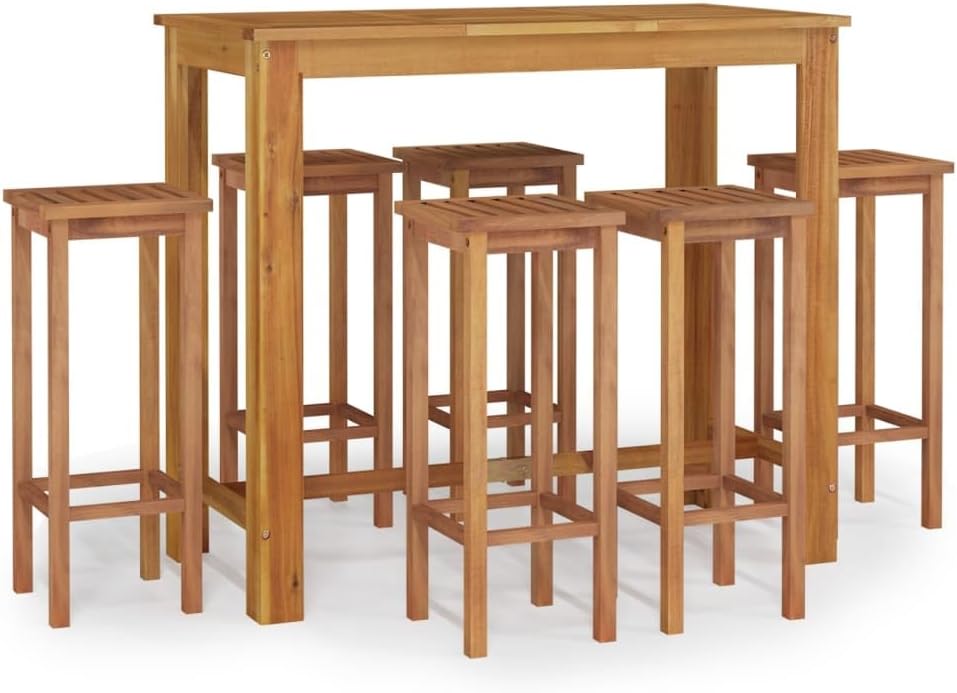 7-Piece Outdoor Dining Set 🏡 Patio Table & Chairs Set