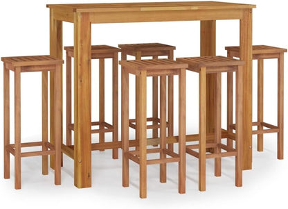 7-Piece Outdoor Dining Set 🏡 Patio Table & Chairs Set