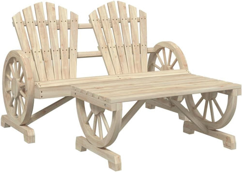 🌿 Outdoor Adirondack Chair – Wooden Patio Lounge Relax Seat 🪑✨