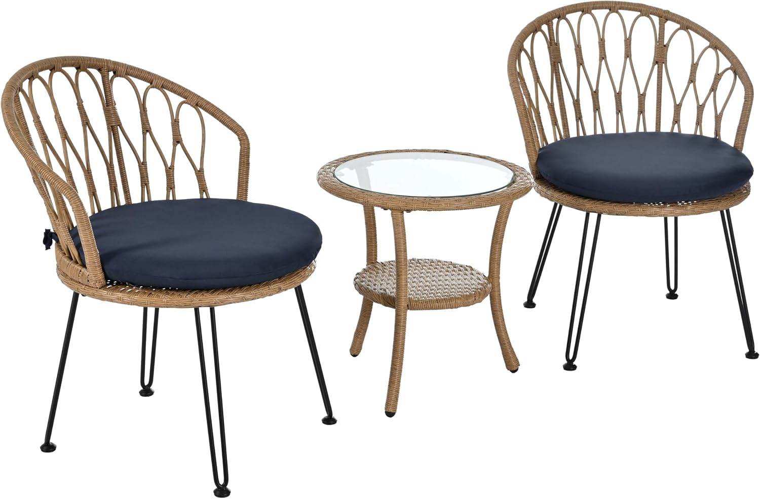 🌿 Outdoor Leisure Furniture Set 🛋️ | All-Weather Patio Seating ✨ | Garden Relax Lounge ☀️