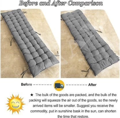 🪑 Outdoor Bench Cushion 🏡 | Recliner Seat Pad Comfort ✨ | Patio Furniture Upgrade 🌿