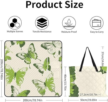 🧺 Waterproof Picnic Blanket 🌿 | Foldable Outdoor Mat ✨ | Beach & Camping Essential ☀️