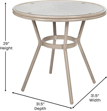 Modern Outdoor Dining Chairs 🏡 Patio Rattan Armchair Set