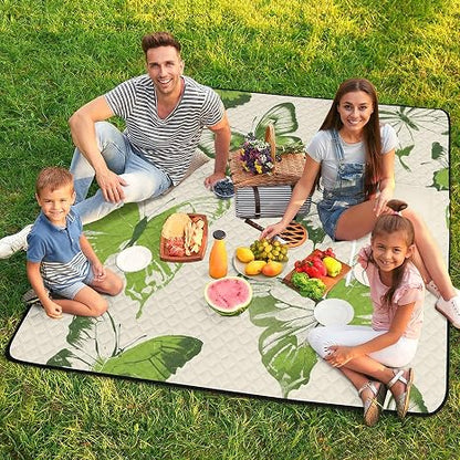 🧺 Waterproof Picnic Blanket 🌿 | Foldable Outdoor Mat ✨ | Beach & Camping Essential ☀️