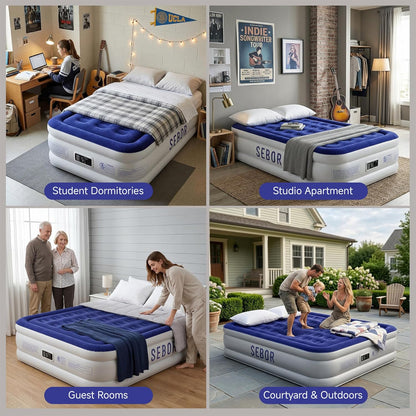 ⛺ Self-Inflating Camping Mattress 🛏️ | Portable Sleeping Pad ✨ | Outdoor Comfort Essential 🌙